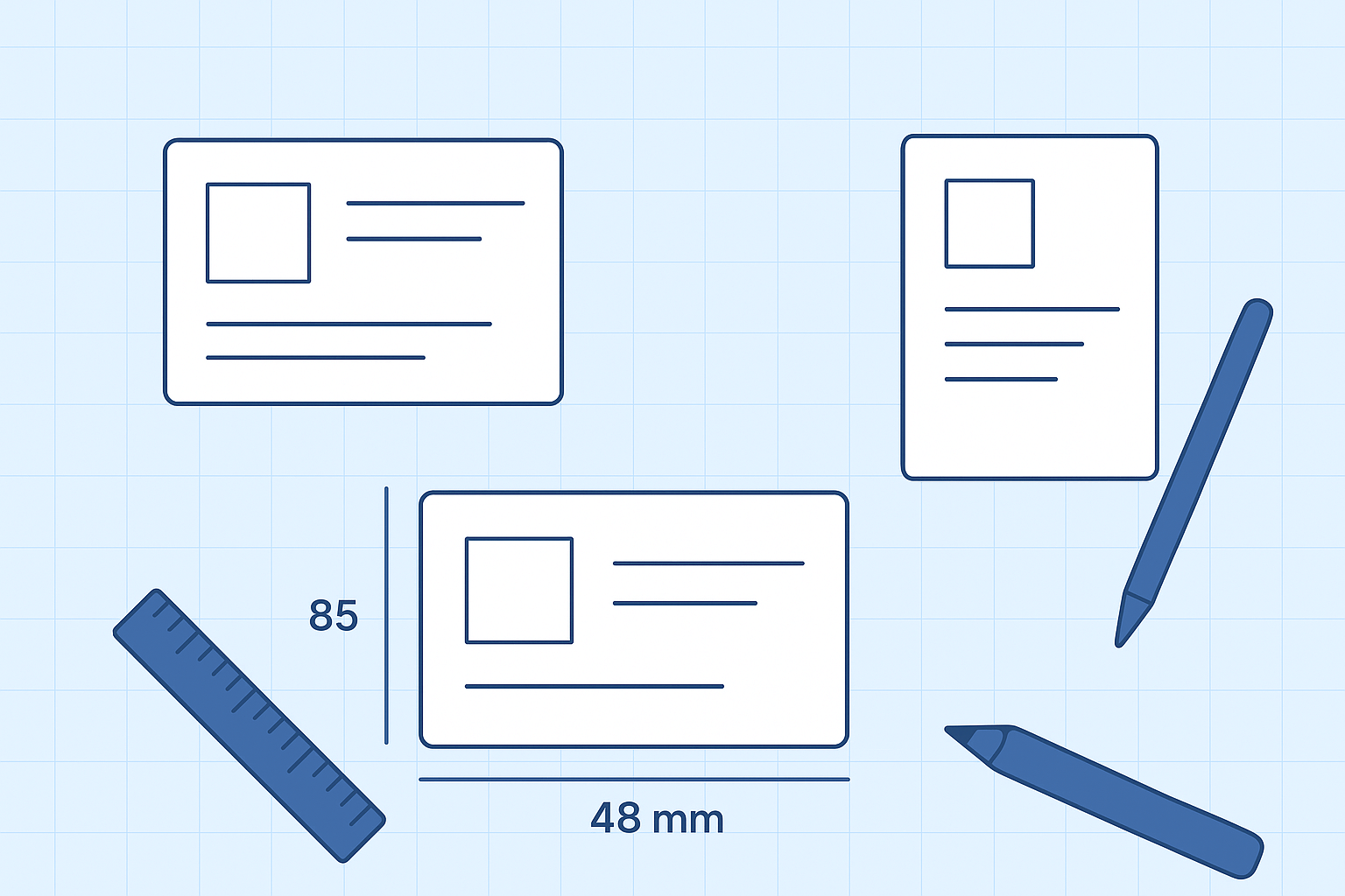 استانداردهای چاپ کارت ویزیت